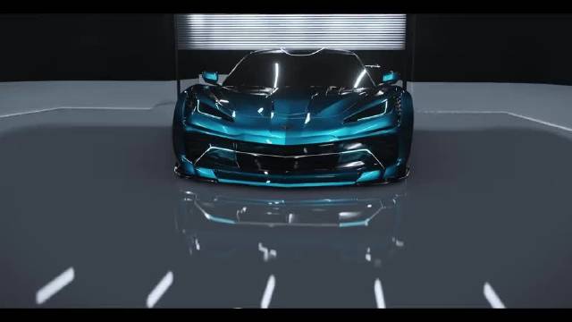 视频：震撼升级！雪佛兰Corvette C8 ZR1，2000匹猛兽咆哮来袭！