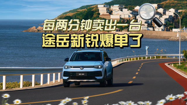 7.99万起售的途岳新锐爆单了！