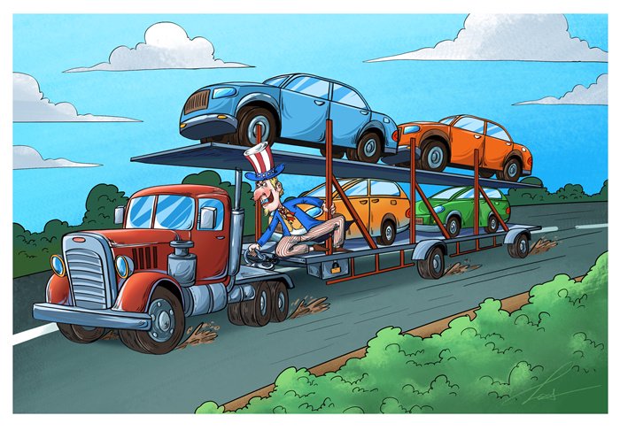 漫评美拟禁止网联汽车使用中国软硬件:＂强行切断＂