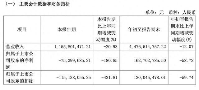 截图来自上海家化三季报