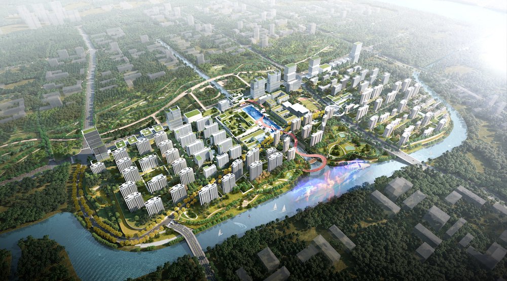 中国铁建·上海澄江路TOD项目效果图