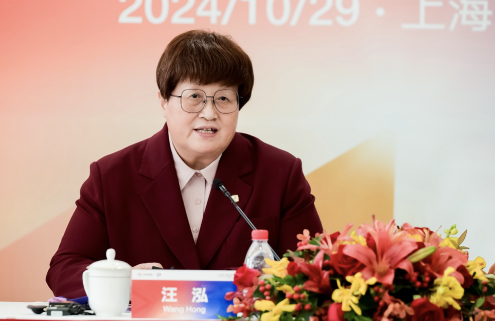 中歐國際工商學院院長、管理學教授、橫店集團管理學教席教授汪泓發表主旨演講。受訪者供圖