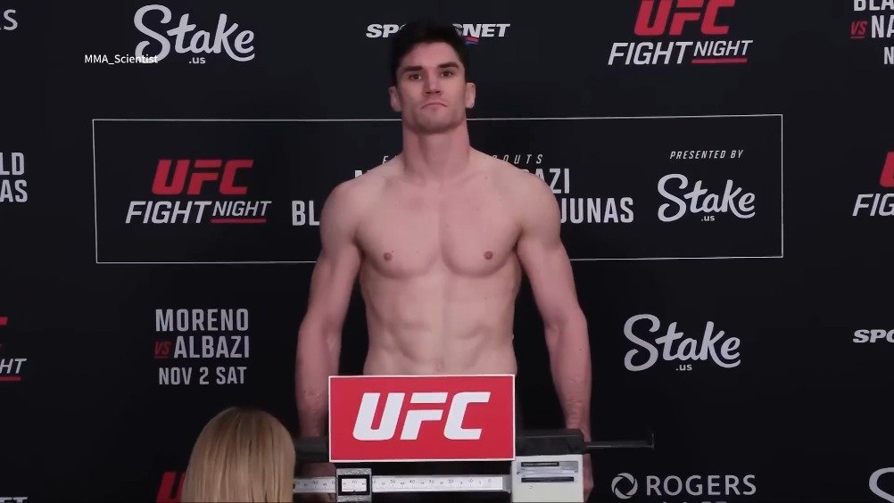 UFC Edmonton正式称重，迈克·马洛特（Mike Malott）：170.5磅迈克UFCMike_新浪新闻