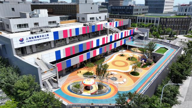 幼儿园鸟瞰图