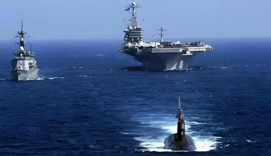 林肯号航母战斗群挨打之后,美国军舰混进中国海军编队求保护?|中国海军|军舰|林肯_新浪新闻