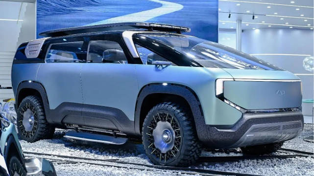 奇瑞猎风、劲云概念车亮相广州车展，多项科技成果发布