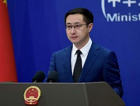 外交部发言人林剑。图片来自外交部