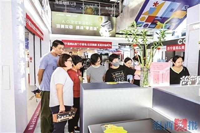 以旧换新活动受到市民青睐。(资料图)