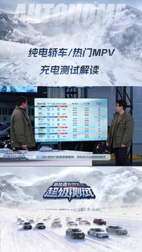 纯电轿车热门MPV 充电测试解读！
