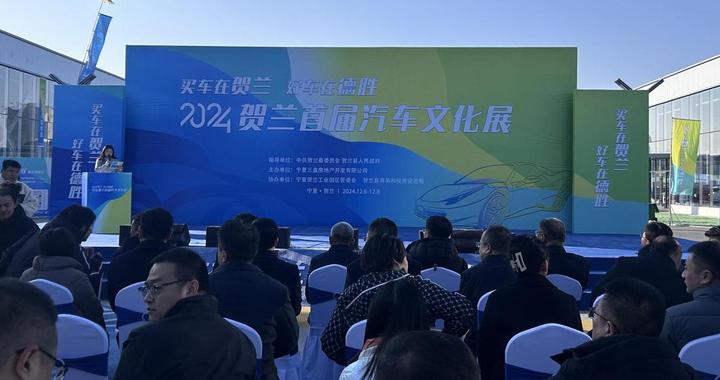 宁夏贺兰 首届汽车文化展吸引众多市民