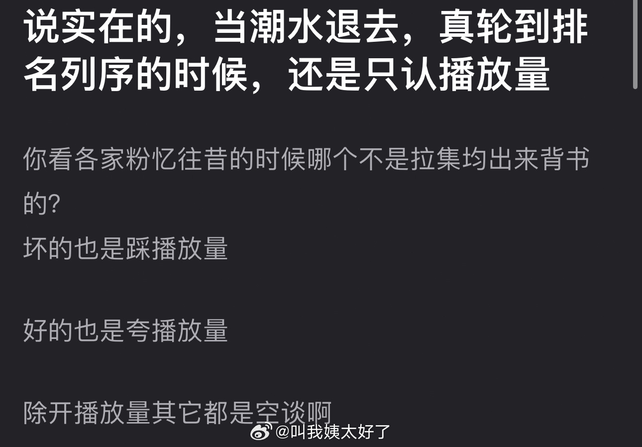 播放量不高