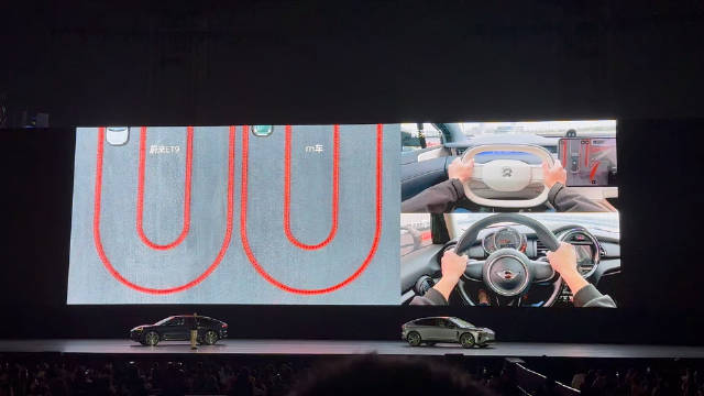 ET9 的转向直径为 10.9 m