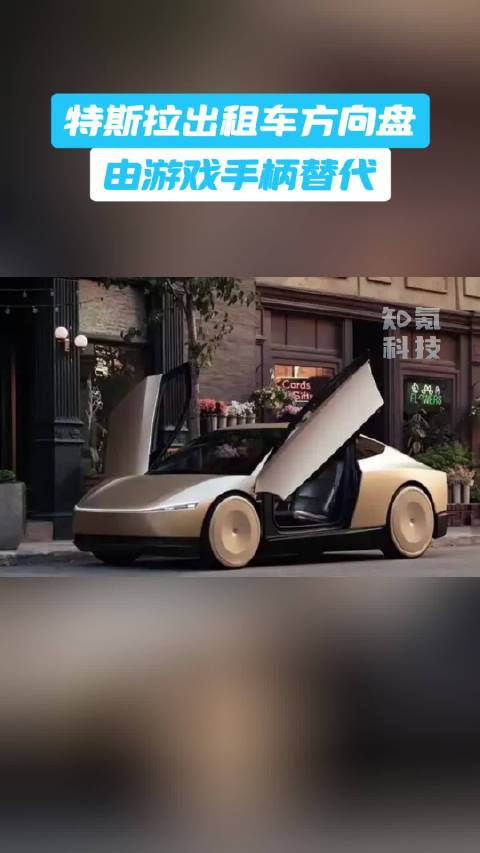 特斯拉出租车方向盘由游戏手柄替代