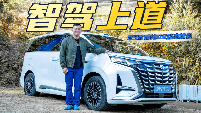 首测“天神之眼”，高阶智驾强在哪？！试驾25款腾势D9