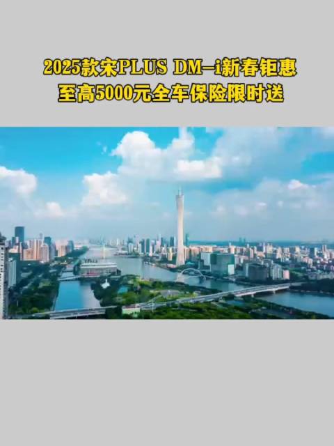 2025款宋PLUS DM-i新春钜惠 至高5000元全车保险限时送宋PLUS