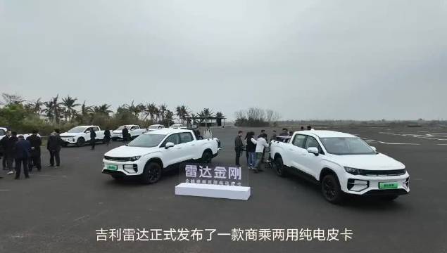 9.98万元起，全球商乘两用纯电皮卡雷达金刚领先上市，全面颠覆商用皮卡市场