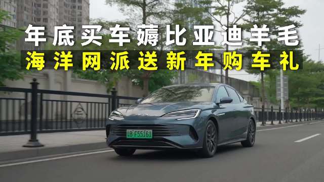 年底买车的福利来了，比亚迪派送新年购车礼，这波羊毛必须薅
