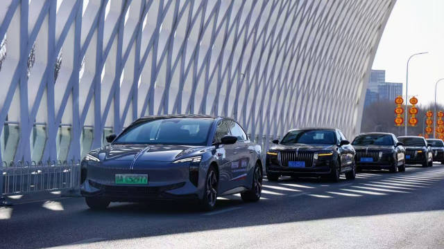 一汽红旗积极聚焦产业智造转型，积累硬核技术实力，引领新能源绿色出行…