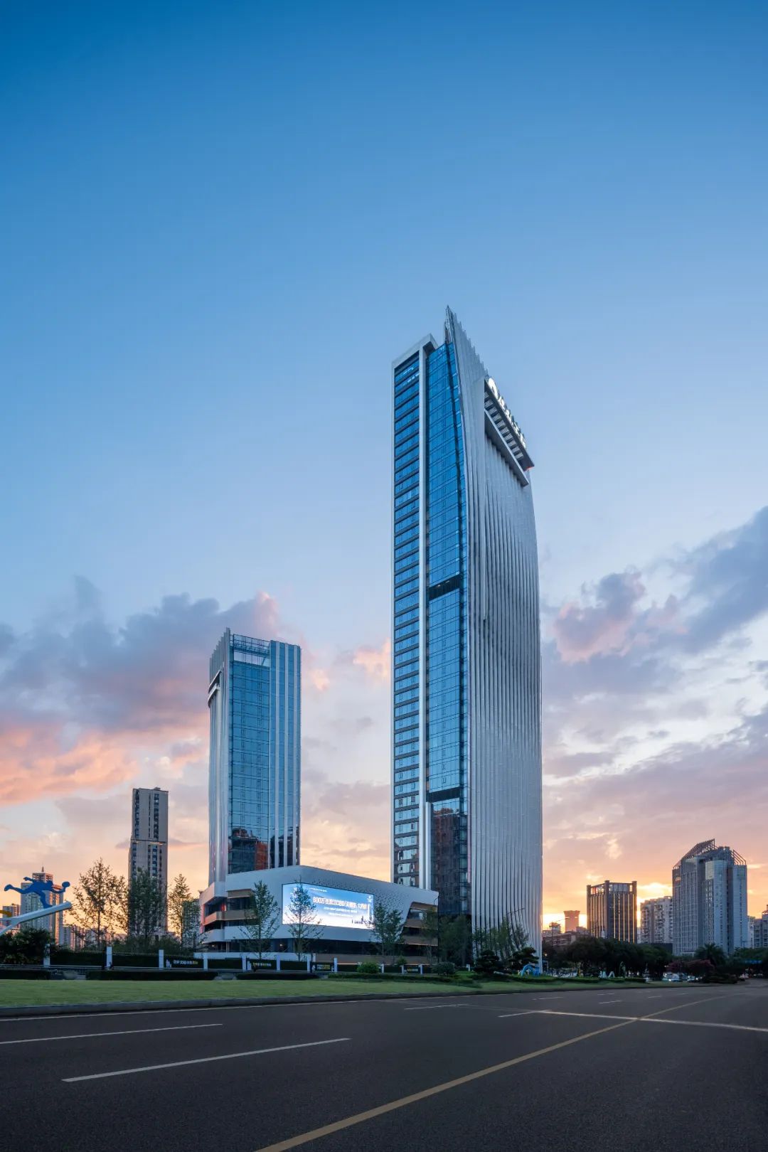 圖:保利天際交付實景圖