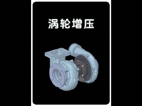 汽车涡轮增压器是如何给汽车增加动力的呢?动 画演示给你整明明白白的