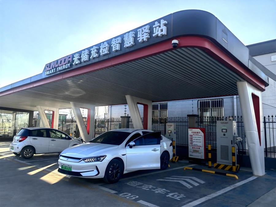 一缕缕阳光成为百姓出行的绿色能量