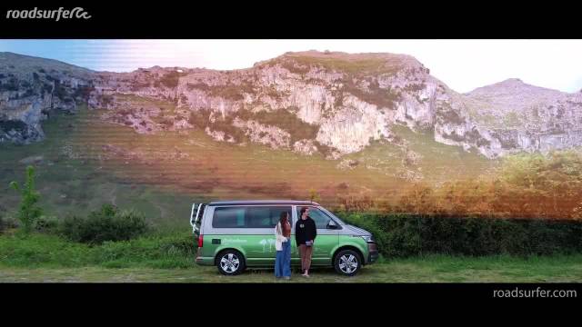 大众T6.1露营车8天西班牙冲浪之旅，确实有点帅
