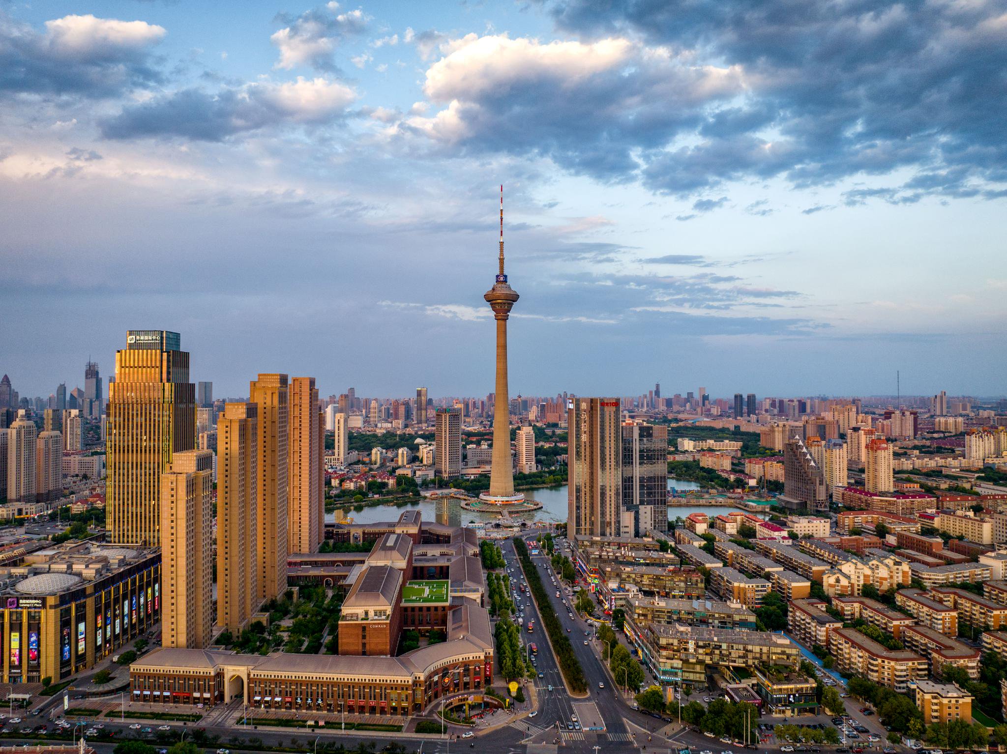 天津廣播電視塔。天津市委宣傳部新聞處供圖