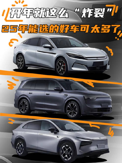 新一期工信部新车申报公布，看来25年车市会更卷