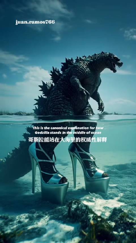 哥斯拉为何能走在大海中？看看AI是如何解答的