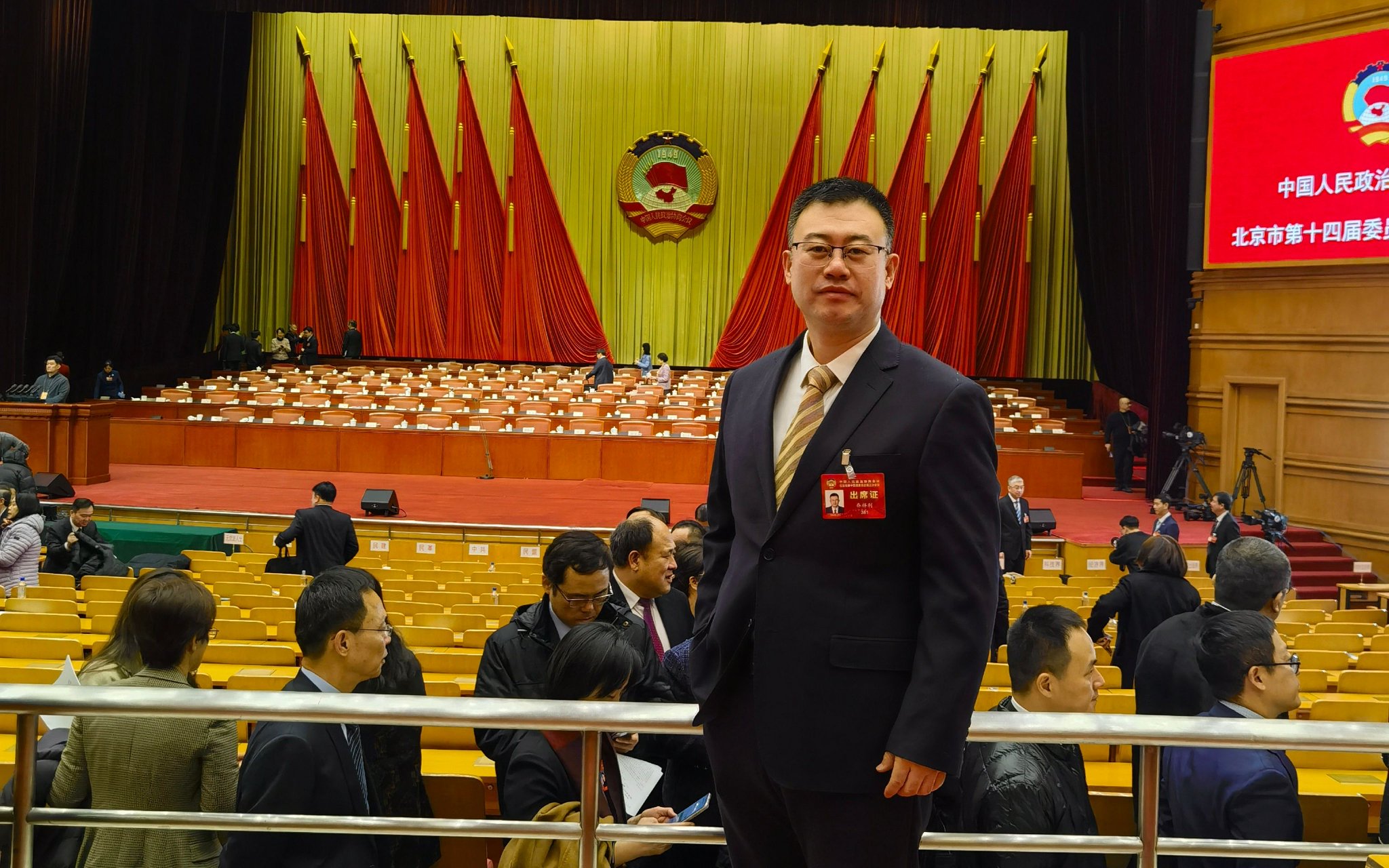 北京市政協委員、水利部建設管理與質量安全中心財務處處長祖祥利。 受訪者供圖