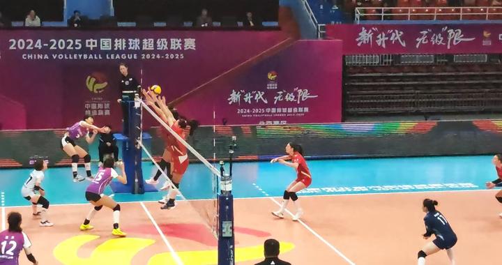 排超季后赛 北汽女排主场不敌天津队