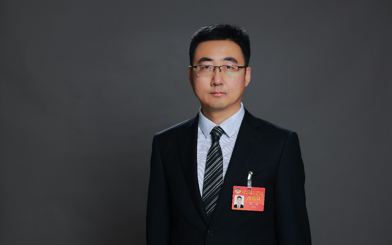 北京市政協委員、福田戴姆勒研發中心技術管理總監陳鵬。 受訪者供圖