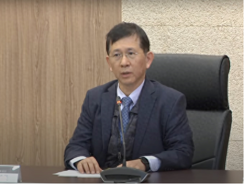 台当局“数位发展部”负责人黄彦男。图源:台湾中时新闻网