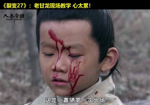 大秦第一王童年的启蒙教育：杀不动心，才是君王！ 大秦帝国  经典影视  历史  大秦帝国之裂变