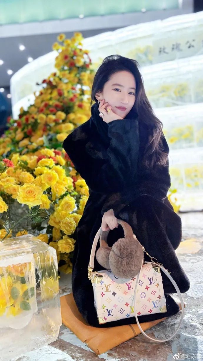 ▲刘亦菲。