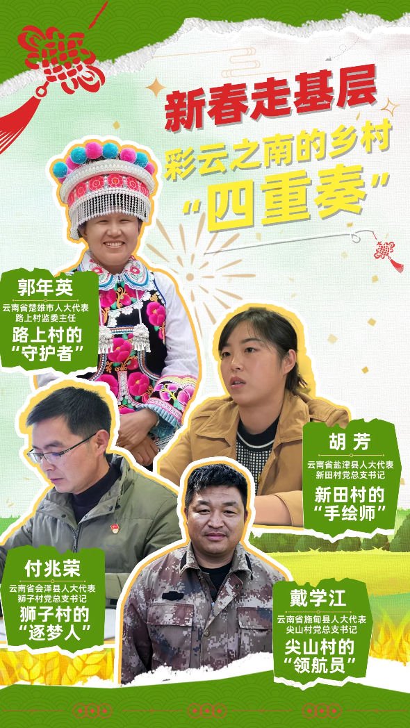 新春走基层︱彩云之南的乡村“四重奏”