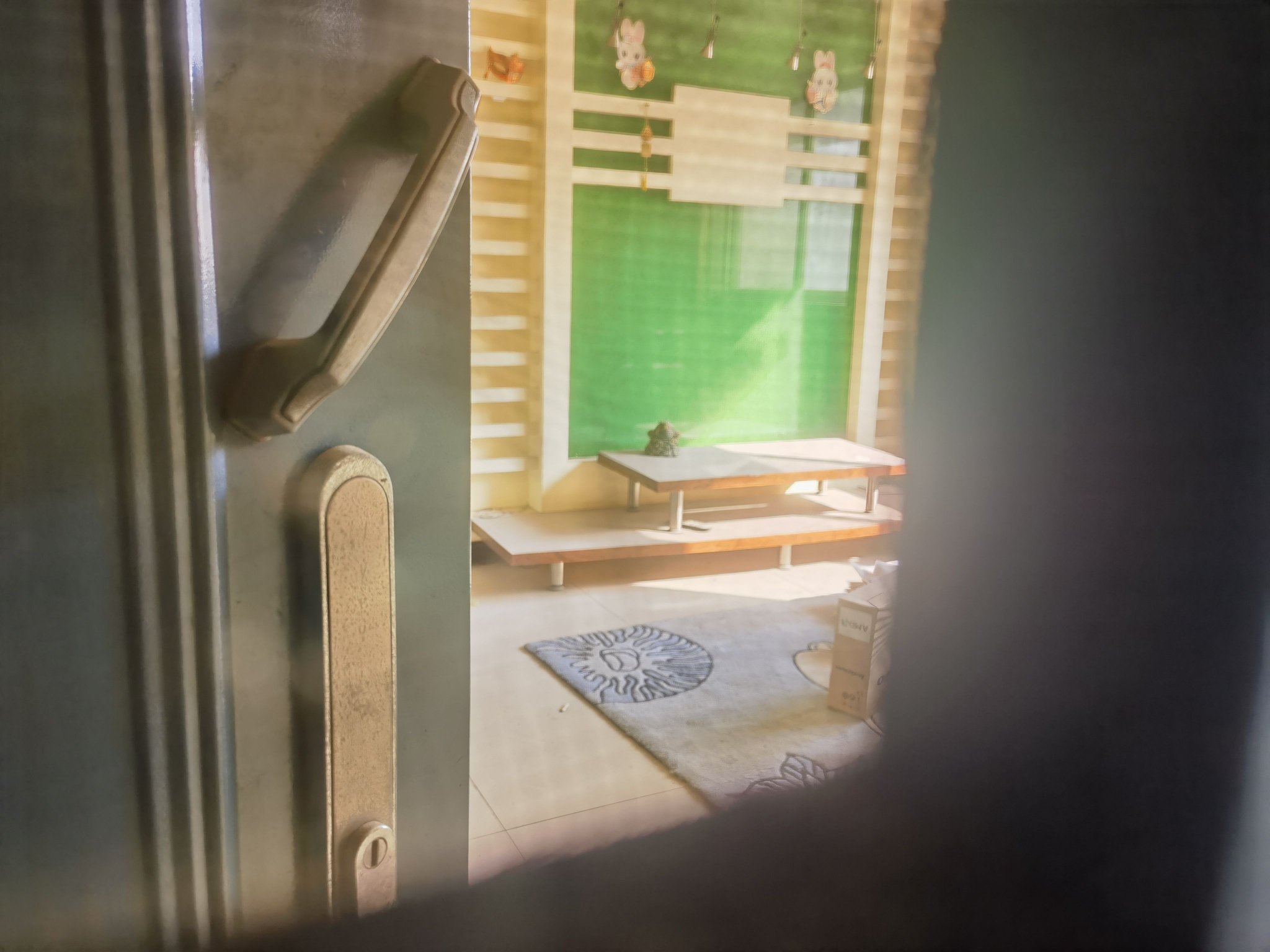 背債人郭奇名下的「房產」內落滿了灰塵。新京報記者 程亞龍 攝