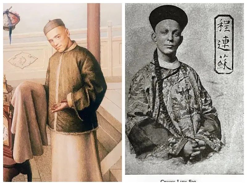 在美国名声大噪的传奇魔术师“金陵福”（朱连魁）和装成中国人的美国冒牌货“程连苏”