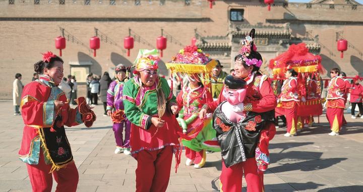 【文化中国行 我在山西过大年】游乔家大院 品浓浓年味