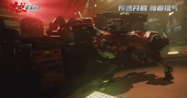 机械狗参与作战