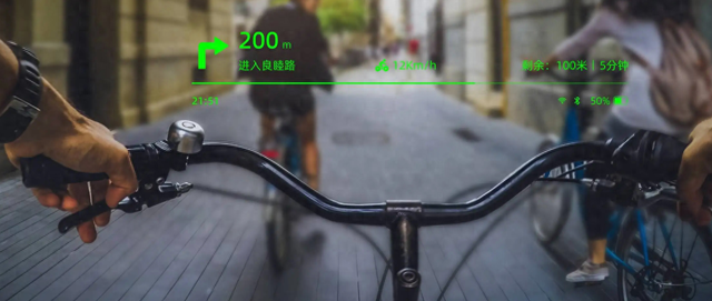 某AI眼镜宣传图