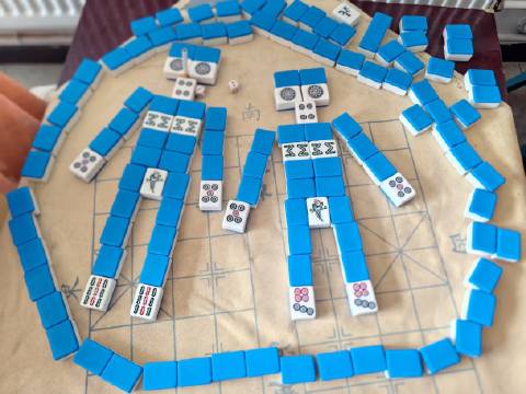 麻将变人儿，我的外孙还有这创意？