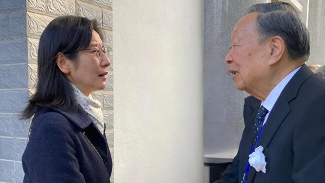 老友送别功勋：86岁李德仁院士赶来相送黄旭华院士