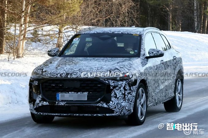 奥迪全新Q5曝光！换新格栅，最快下半年首发