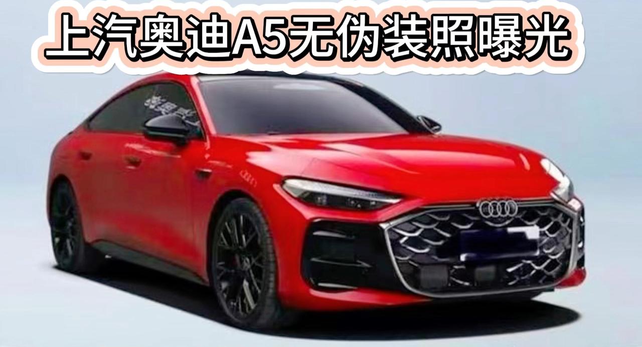 视频：上汽奥迪A5无伪装照曝光 和进口版基本一致 第五代EA888发动机