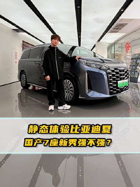静态体验比亚迪夏 国产7座新秀强不强？
