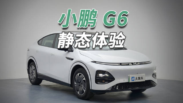 这辆小鹏G6的静态体验没什么惊喜，也没太多失望，基本就是主流电车水平…