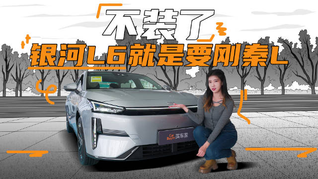 8.98万起，馈电油耗2.9L，银河L6是懂刚需的