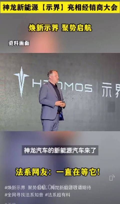 东风神龙新能源汽车品牌或定名示界