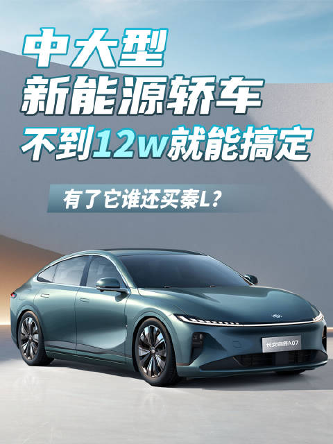 视频：中大型新能源轿车居然不到12w就搞定 有了它谁还买比亚迪秦L啊